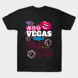 Las Vegas Nevada Women Party Girls Trip 2024 Vacation Trip T-Shirt